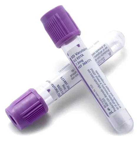 Tubos de recolección de sangre al vacío